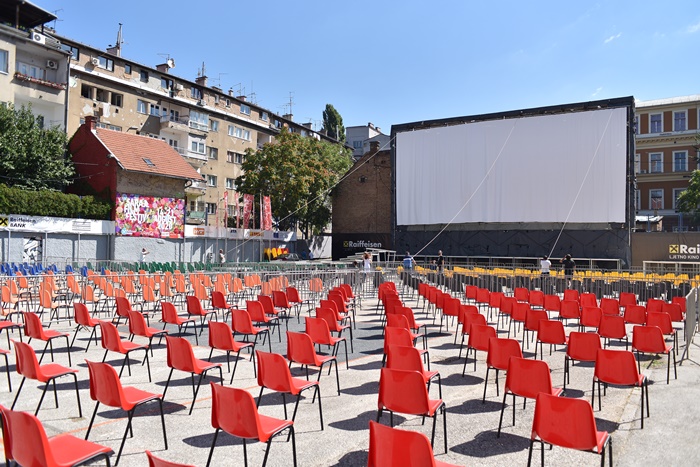 #26thSFF: U ljetnom kinu Raiffeisen podignuto najveće kino platno u regiji