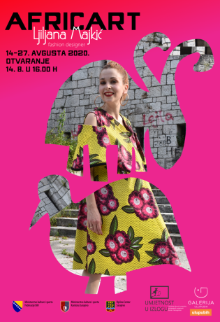Danas se u galeriji ULUPUBIH u Sarajevu otvara modna izložba ‘Africart’ u potpisu Ljiljane Majkić 