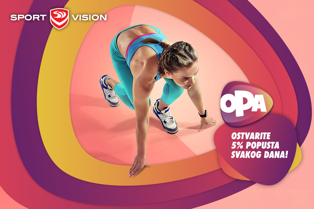 Ljubitelji sportskih brendova sada mogu uživati u još bržem i sigurnijem načinu kupovine u Sport Vision trgovinama
