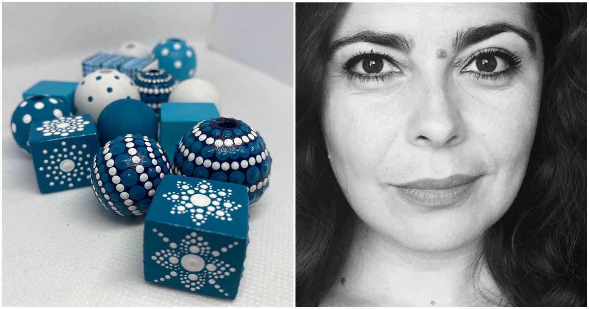 Nežla tehnikom točkanja izrađuje unikatne artikle ukrašene ovim neodoljivim uzorkom. Upoznajte DOTS!