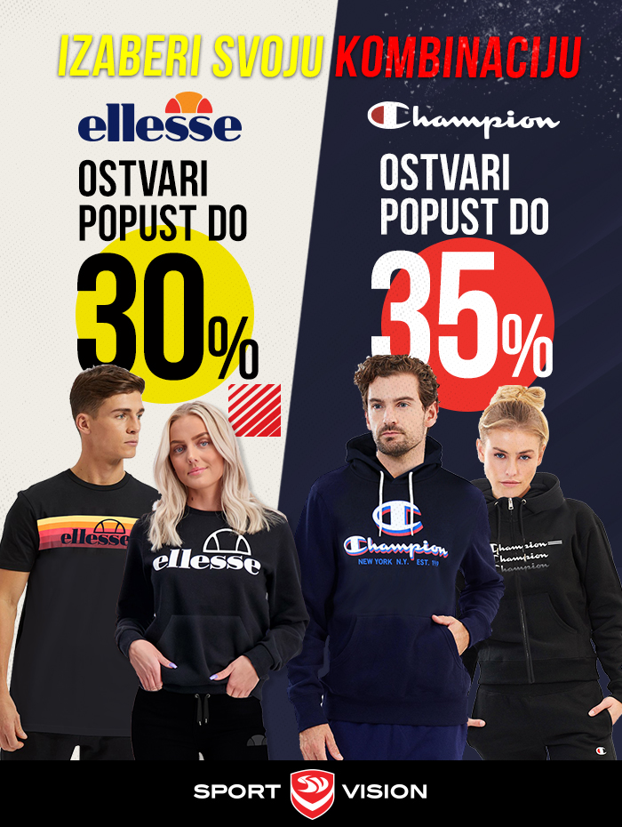 Jesenski favoriti: Champion i Ellese kombinacije za urban i trendi ležeran stil