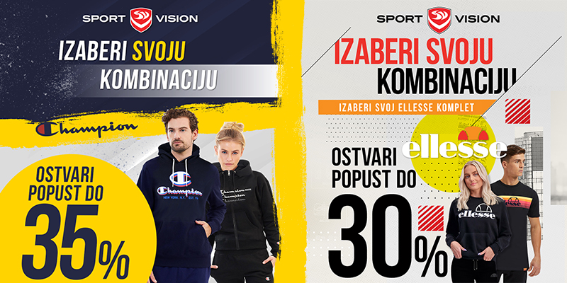 Jesenski favoriti: Champion i Ellese kombinacije za urban i trendi ležeran stil