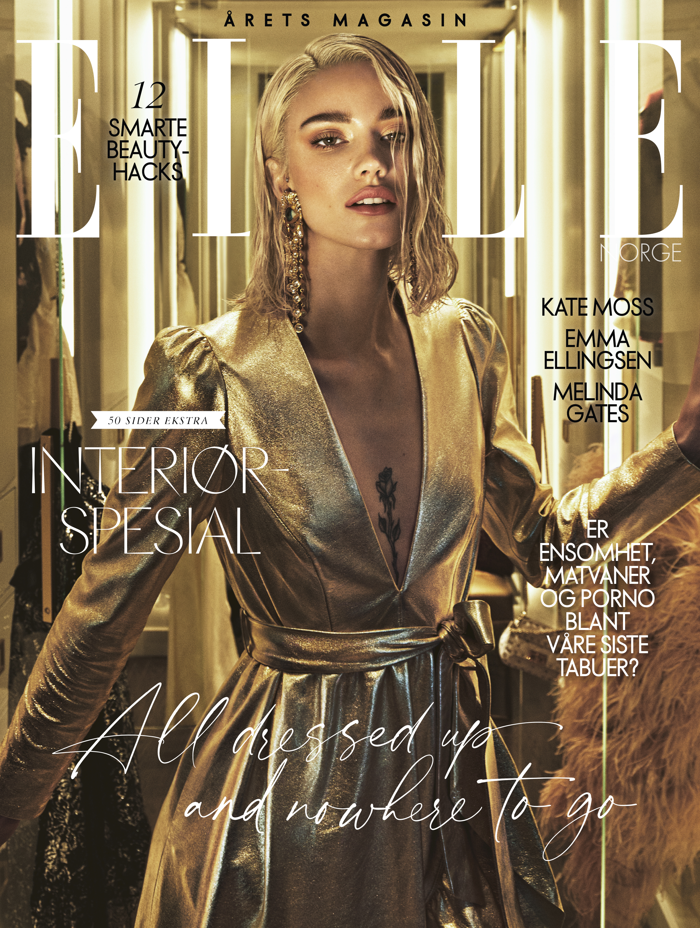 Kristina Čabrilo na naslovnici norveškog izdanja magazina Elle!