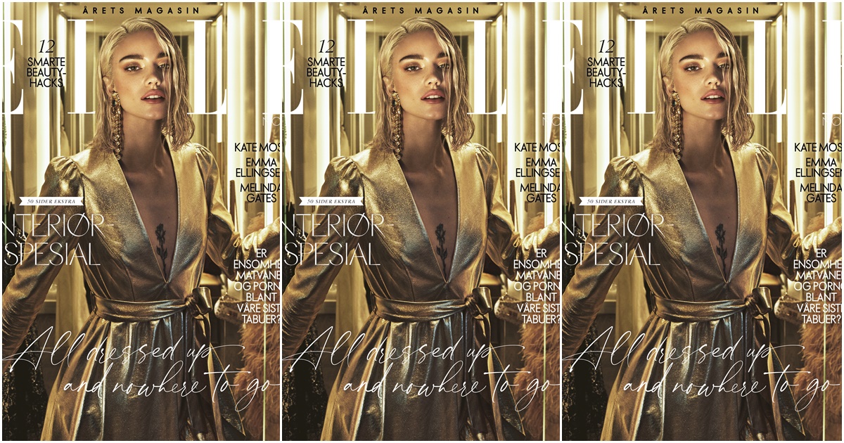 Kristina Čabrilo na naslovnici norveškog izdanja magazina Elle!