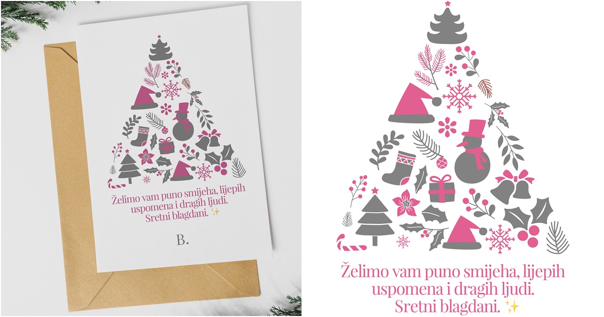 BONJOUR.ba je dizajnirao blagdansku čestitku koja će biti neodoljiv poklon vašim najmilijima! Klik.