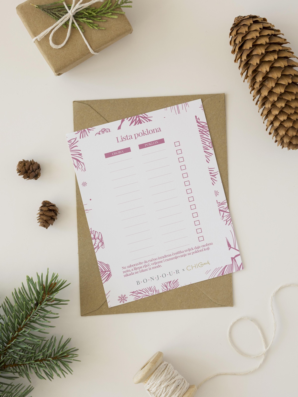 Kreirali smo besplatnu printable listu za kupovinu poklona koju možete preuzeti već danas!