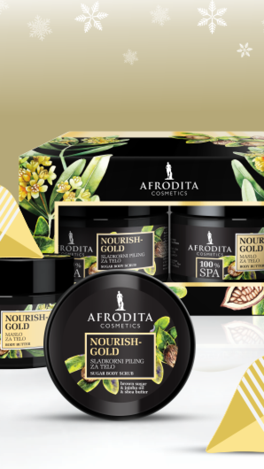 BONJOUR.blagdansko darivanje: Afrodita Cosmetics poklon paketi