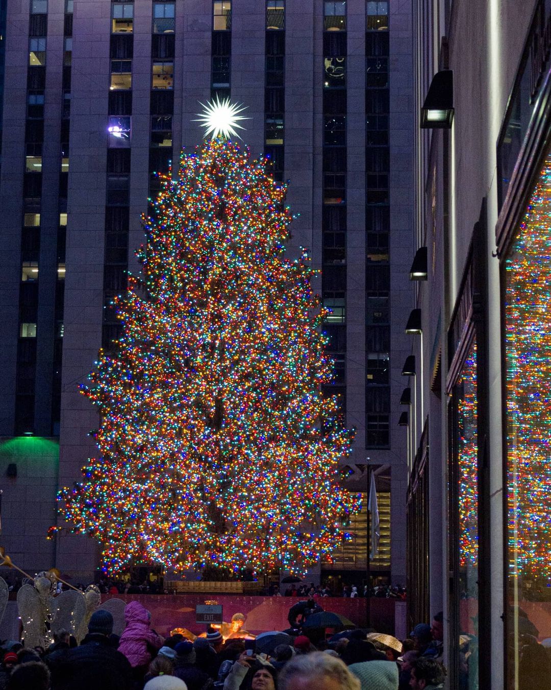 Jučerašnjim paljenjem lampica u Rockefeller centru započela je blagdanska magija u New Yorku. Pogledajte video.