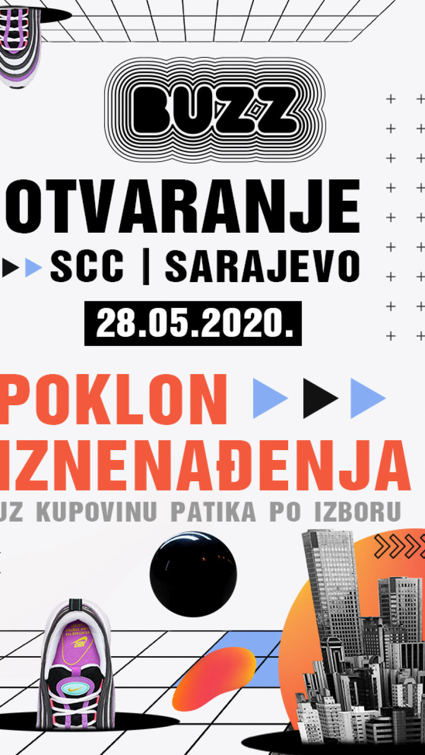 Ljubitelji tenisica, pozor! U Sarajevu je otvoren novi BUZZ dućan, a pripremili su i poklone iznenađenja.