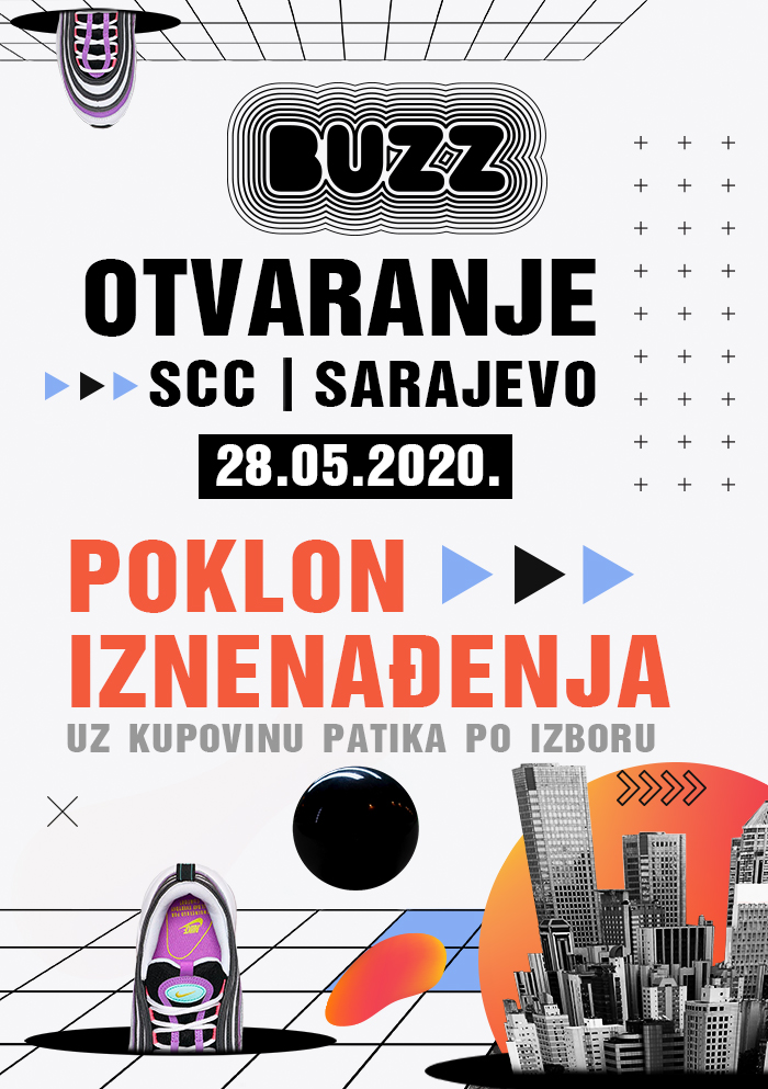 Ljubitelji tenisica, pozor! U Sarajevu je otvoren novi BUZZ dućan, a pripremili su i poklone iznenađenja.