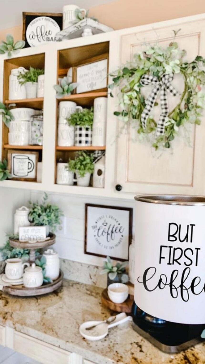 'Coffee' korner zanimljiv je i praktičan dio interijera. Evo kako ga urediti.