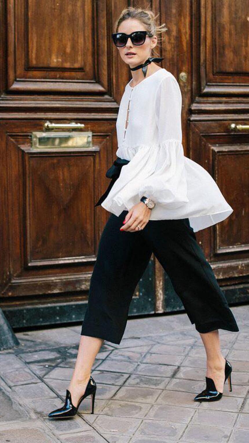 Culottes hlače osnova su naše ljetne (poslovne) garderobe