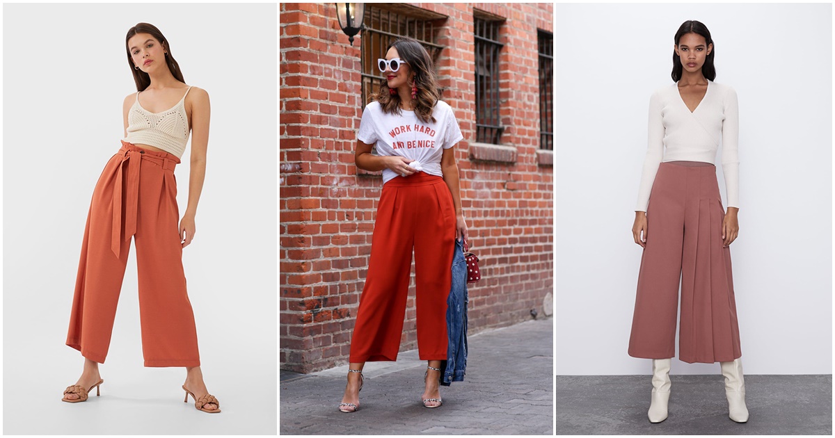 Culottes hlače osnova su naše ljetne (poslovne) garderobe
