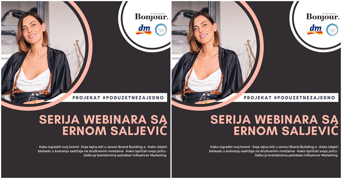 3 lekcije koje su bh.poduzetnice naučile tijekom webinara s Ernom Saljević u sklopu #FEELGOODmajica projekta