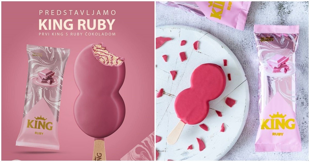 Ovaj sladoled od ružičaste Ruby čokolade sada možete kupiti i u BiH! Donosimo detalje.