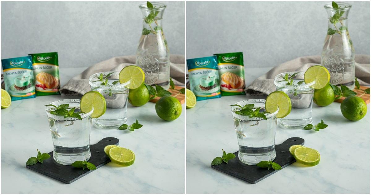 Virgin Mojito sa mentom je savršeno ljetno osvježenje doma, ali i u uredu
