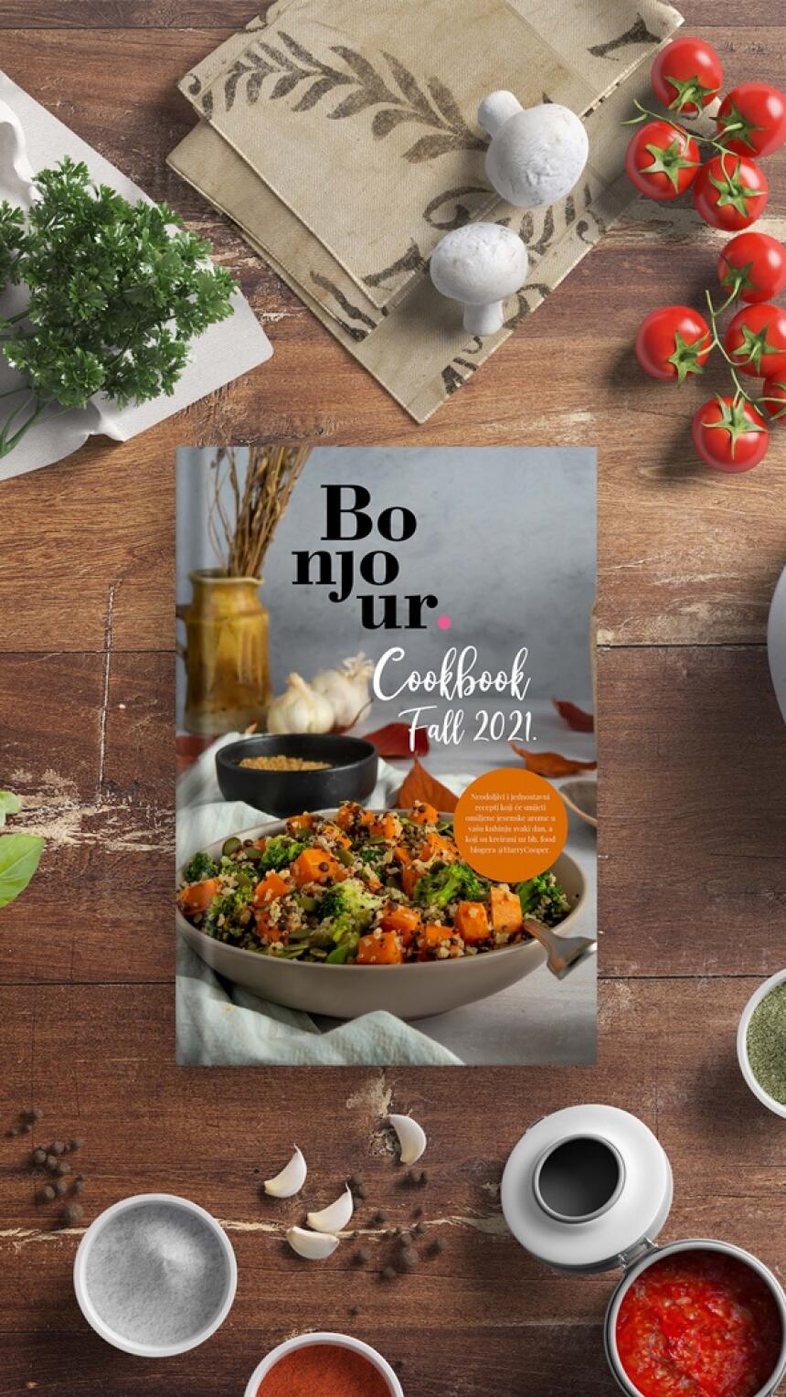 Što kuhati od ponedjeljka do petka? Besplatno preuzmite Bonjour.cookbook Fall 2021. i pripremite ukusna i pamtljiva jela