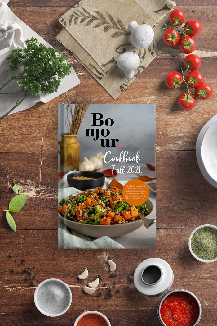 Što kuhati od ponedjeljka do petka? Besplatno preuzmite Bonjour.cookbook Fall 2021. i pripremite ukusna i pamtljiva jela