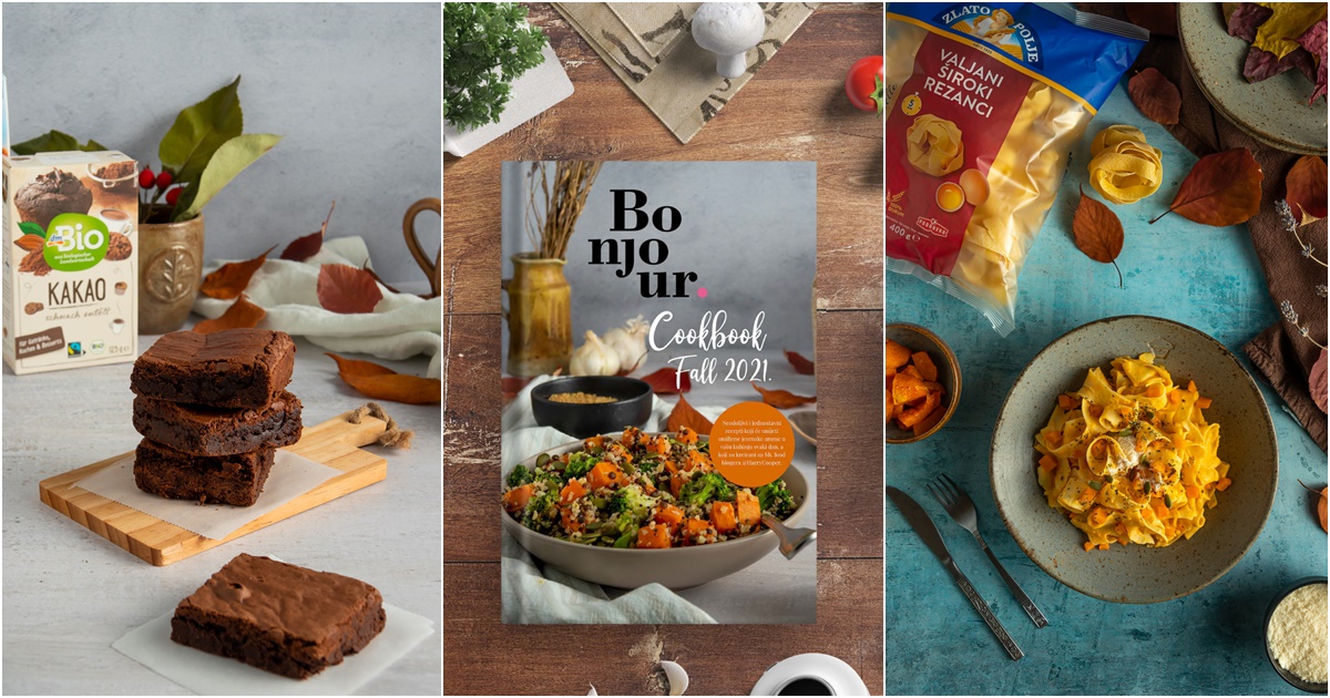 Što kuhati od ponedjeljka do petka? Besplatno preuzmite Bonjour.cookbook Fall 2021. i pripremite ukusna i pamtljiva jela