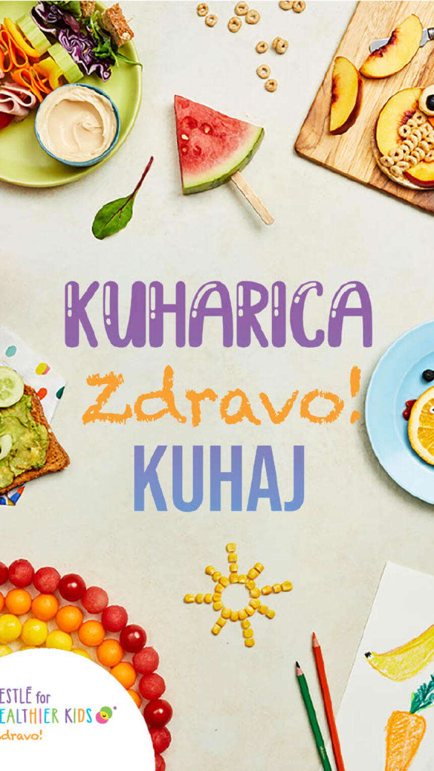 Novi zdravi obroci u razigranoj Nestlé kuharici koje ćete pripremati s najmlađima