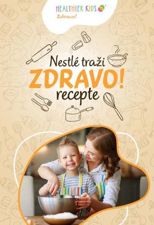 Pripremite zdrave obroke s najmlađima i sudjelujte u darivanju te pripremi Nestlé kuharice!