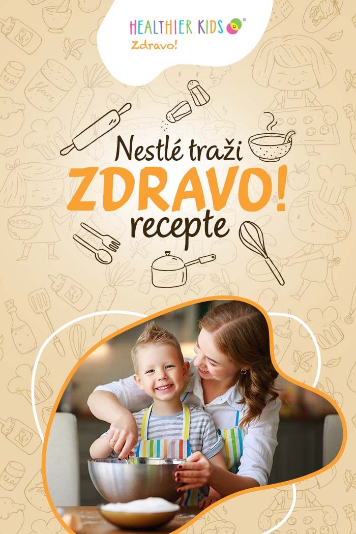 Pripremite zdrave obroke s najmlađima i sudjelujte u darivanju te pripremi Nestlé kuharice!