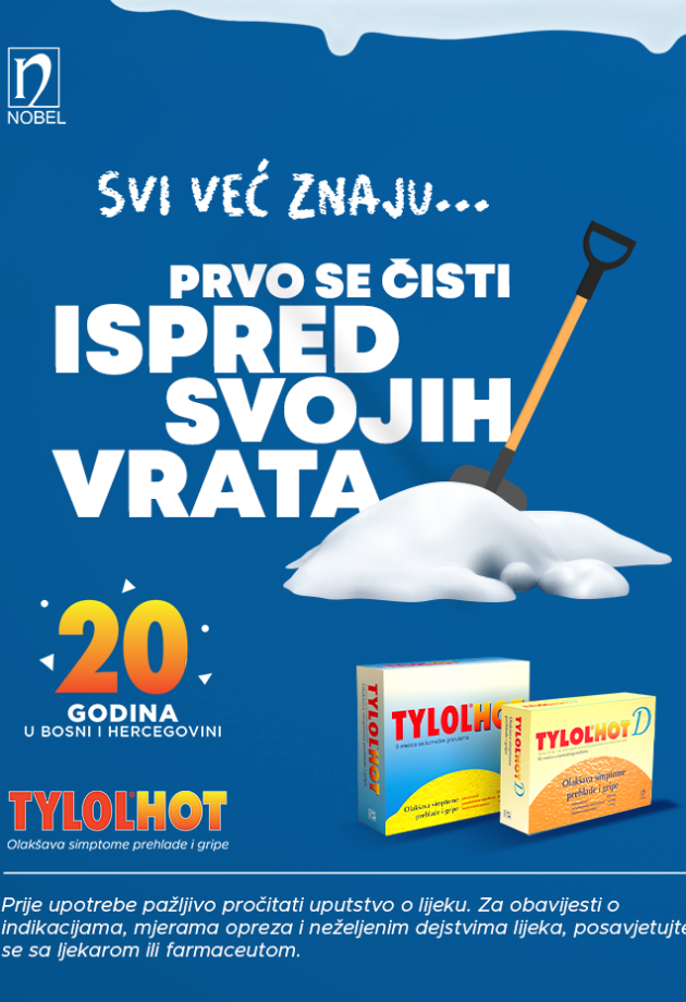 Tylol Hot ekipe širom BiH u akciji bez straha od prehlade i gripe