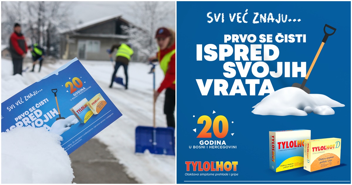 Tylol Hot ekipe širom BiH u akciji bez straha od prehlade i gripe
