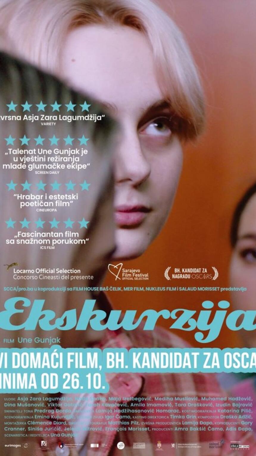 Održana kino pretpremijera filma “Ekskurzija” Une Gunjak, od danas u kinima širom BiH