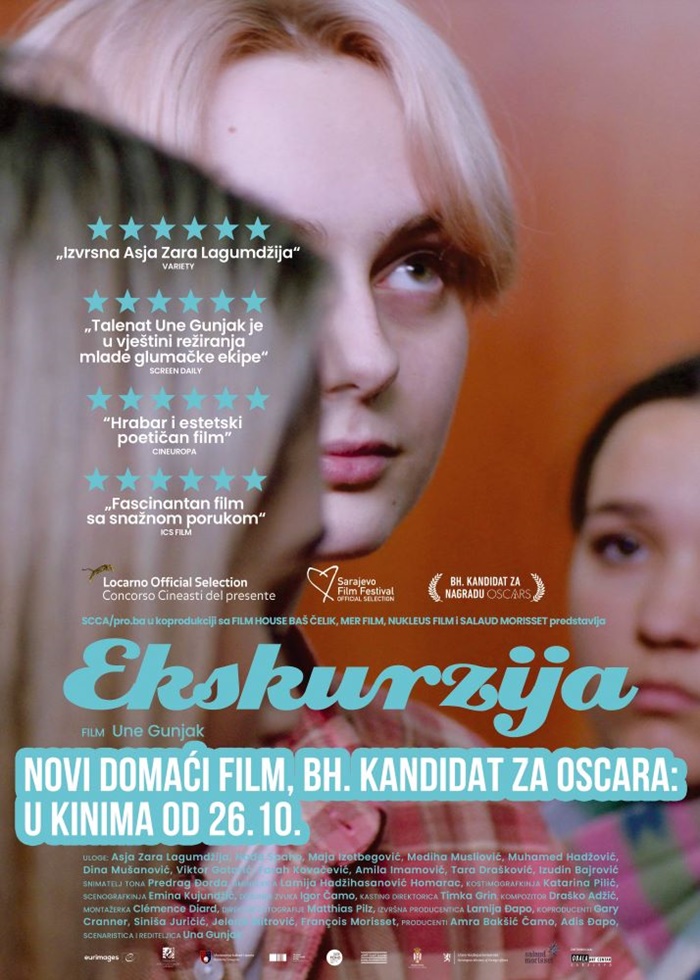 Održana kino pretpremijera filma “Ekskurzija” Une Gunjak, od danas u kinima širom BiH