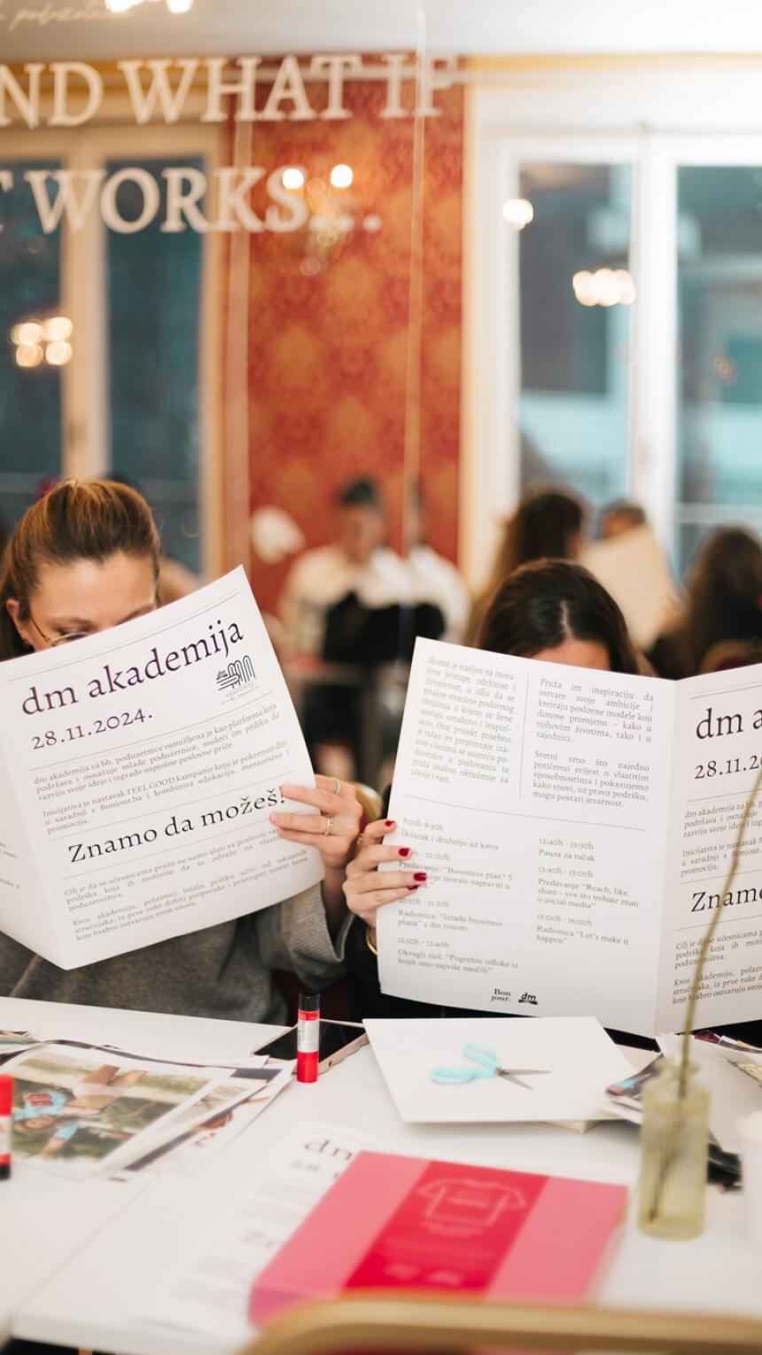 3. dm akademija: Inspiracija, edukacija i podrška za više od 20 poduzetnica iz BiH