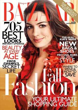 Anne Hathaway za Harper’s Bazaar