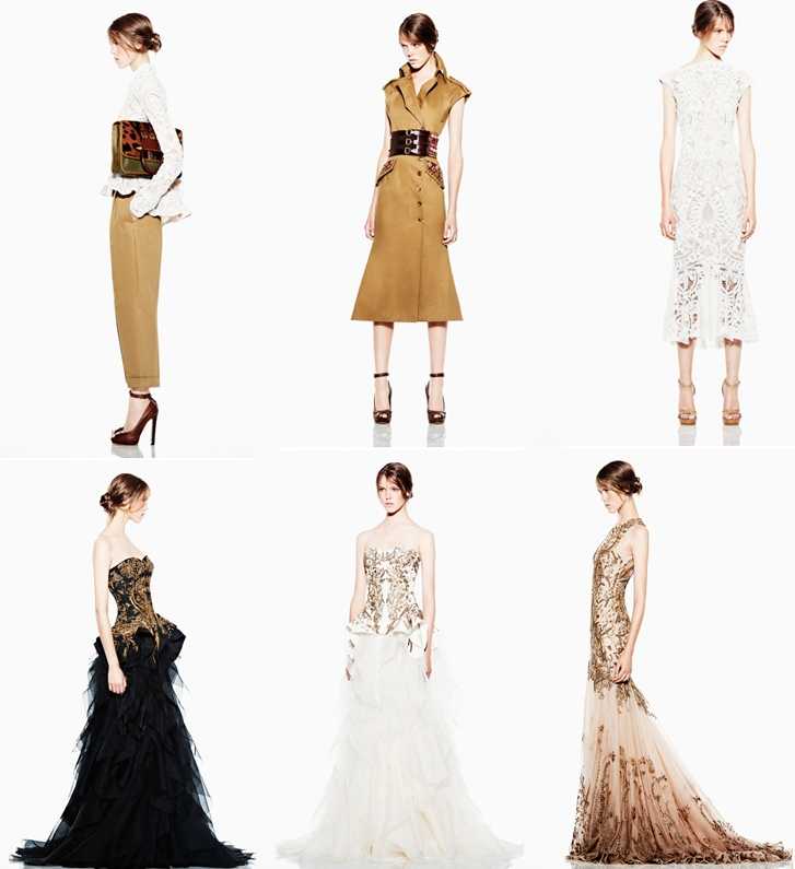 Alexander McQueen resort 2012.