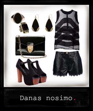 Lady in black