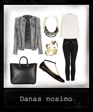 Rock chic na casual način