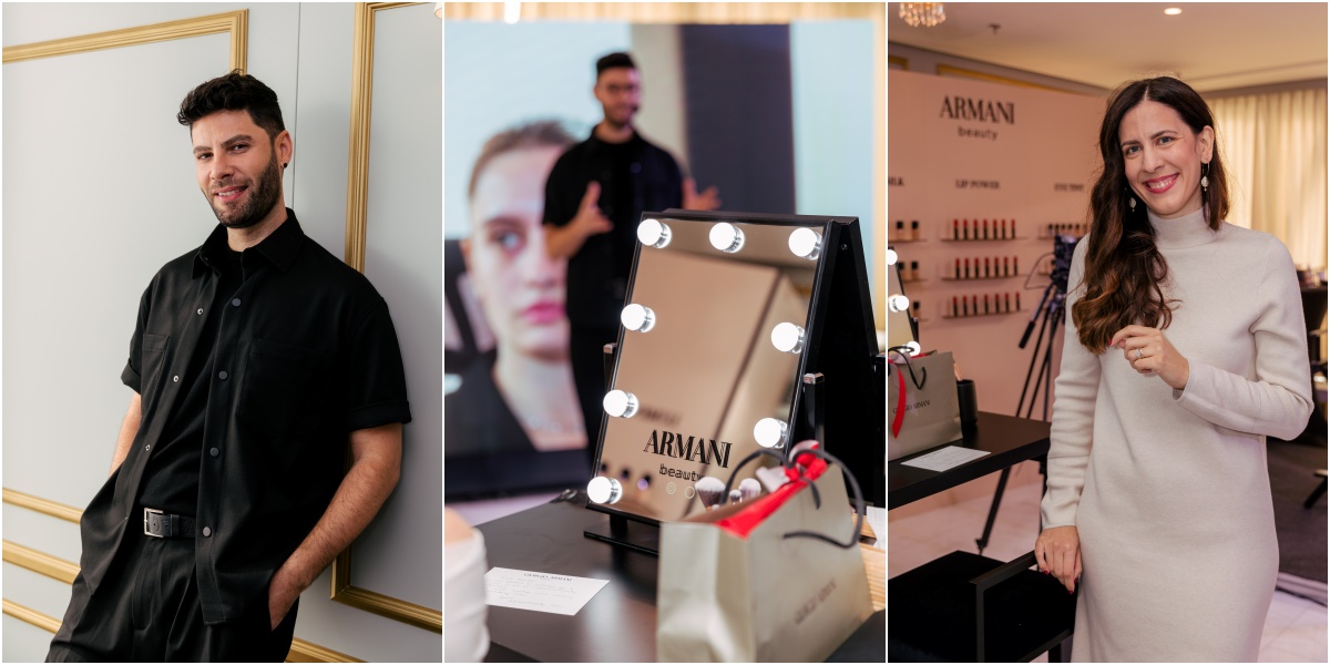 Bili smo na Armani Beauty masterclassu i ekskluzivno razgovarali sa vizažistom Raja Daniel
