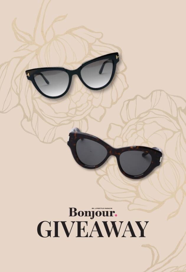 Bonjour.giveaway: Osvojite neodoljive Saint Laurent ili Tom Ford sunčane naočale!