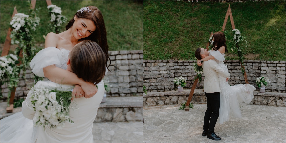 CJ Weddings Studio je kroz objektiv ulovio idilične trenutke vjenčanja Azre i Mirzeta