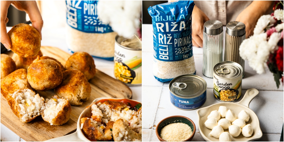 Zdravo i slasno by Bonjour.ba & Mercator: Arancini kuglice s rižom i mozzarellom