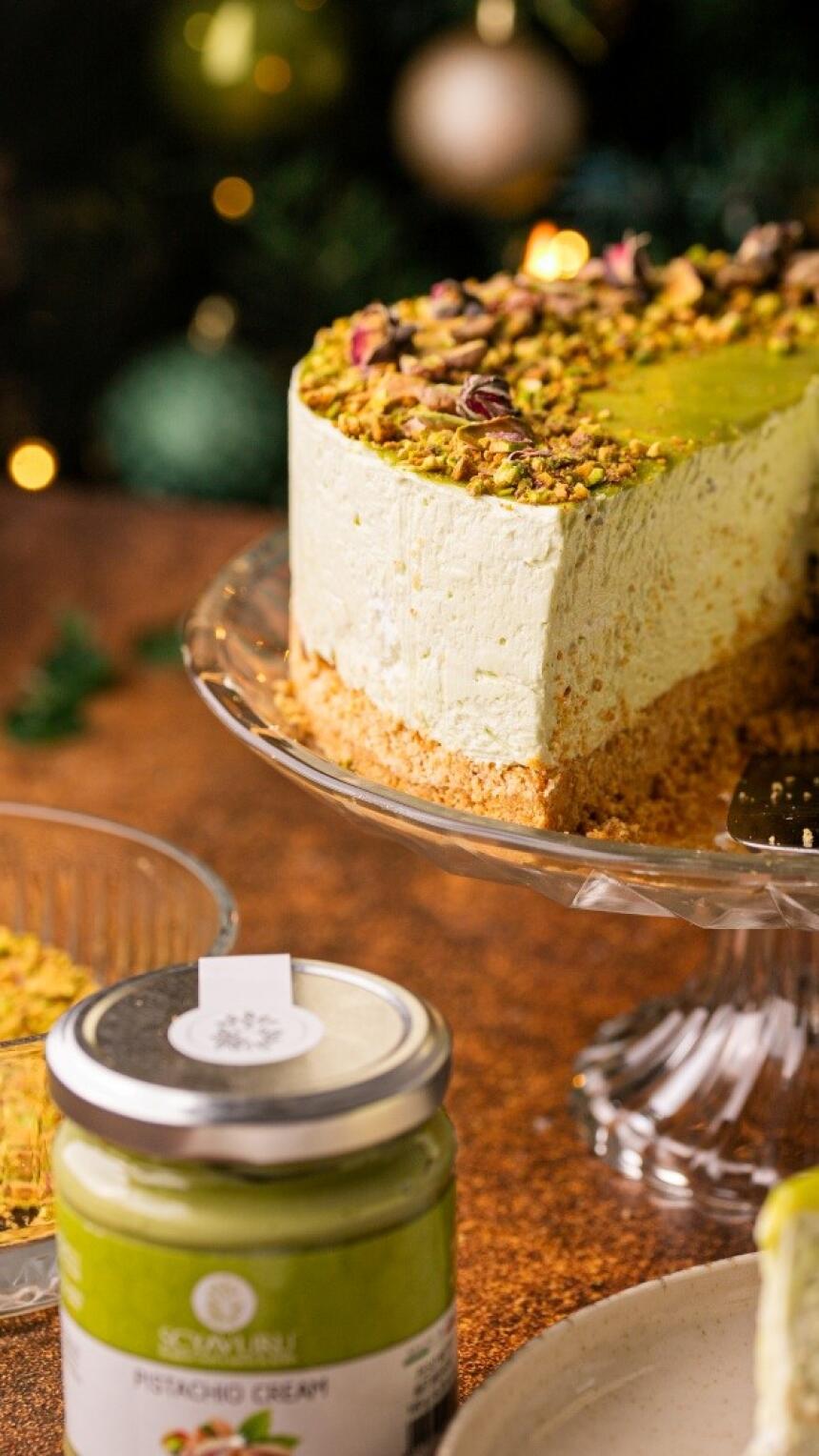 Bonjour.blagdanski recepti: Cheesecake od pistacija