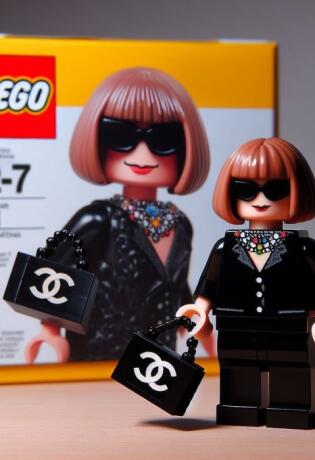 LEGO Anna Wintour, Kanye i Chanel bag? Predstavljamo AI svijet umjetnika RICKDICK.