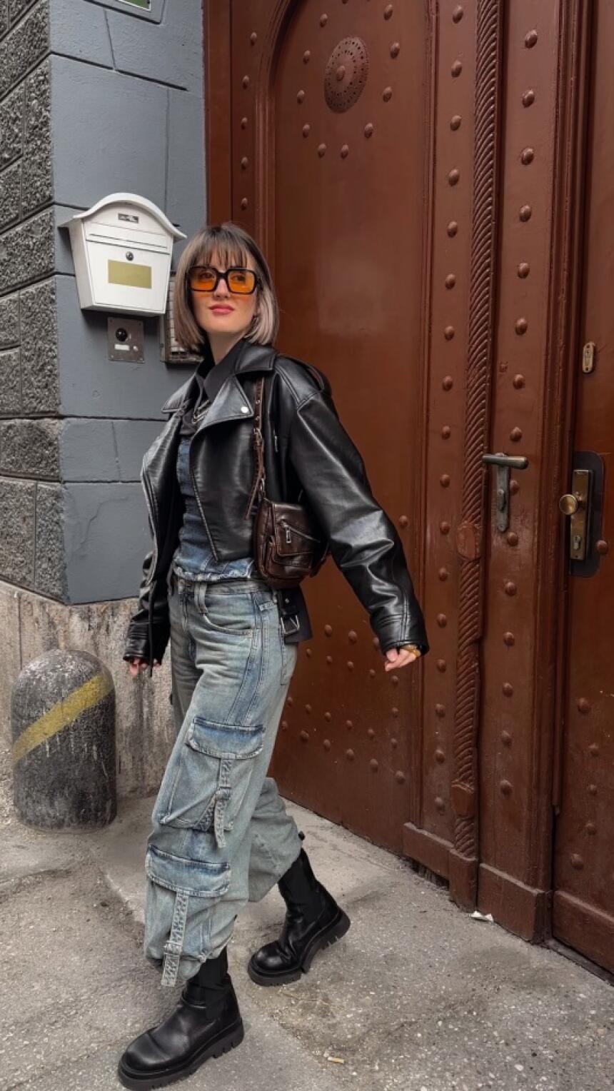 Amna Geljo donosi svježu viziju mode kroz 3 looka s jeans hlačama. Inspirirajte se.