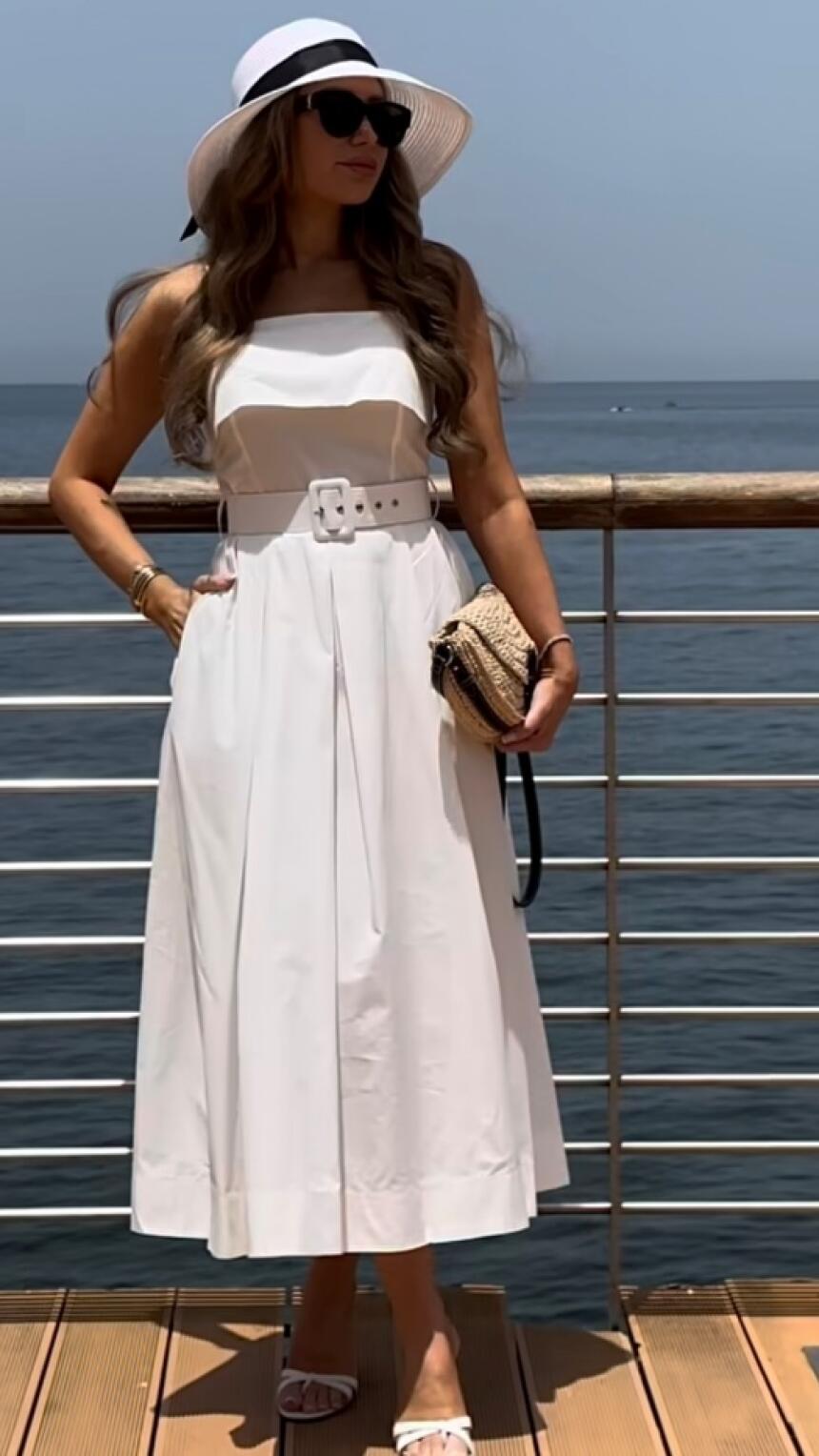 Bijela MANGO haljina koja odiše elegancijom ispratit će sve prilike