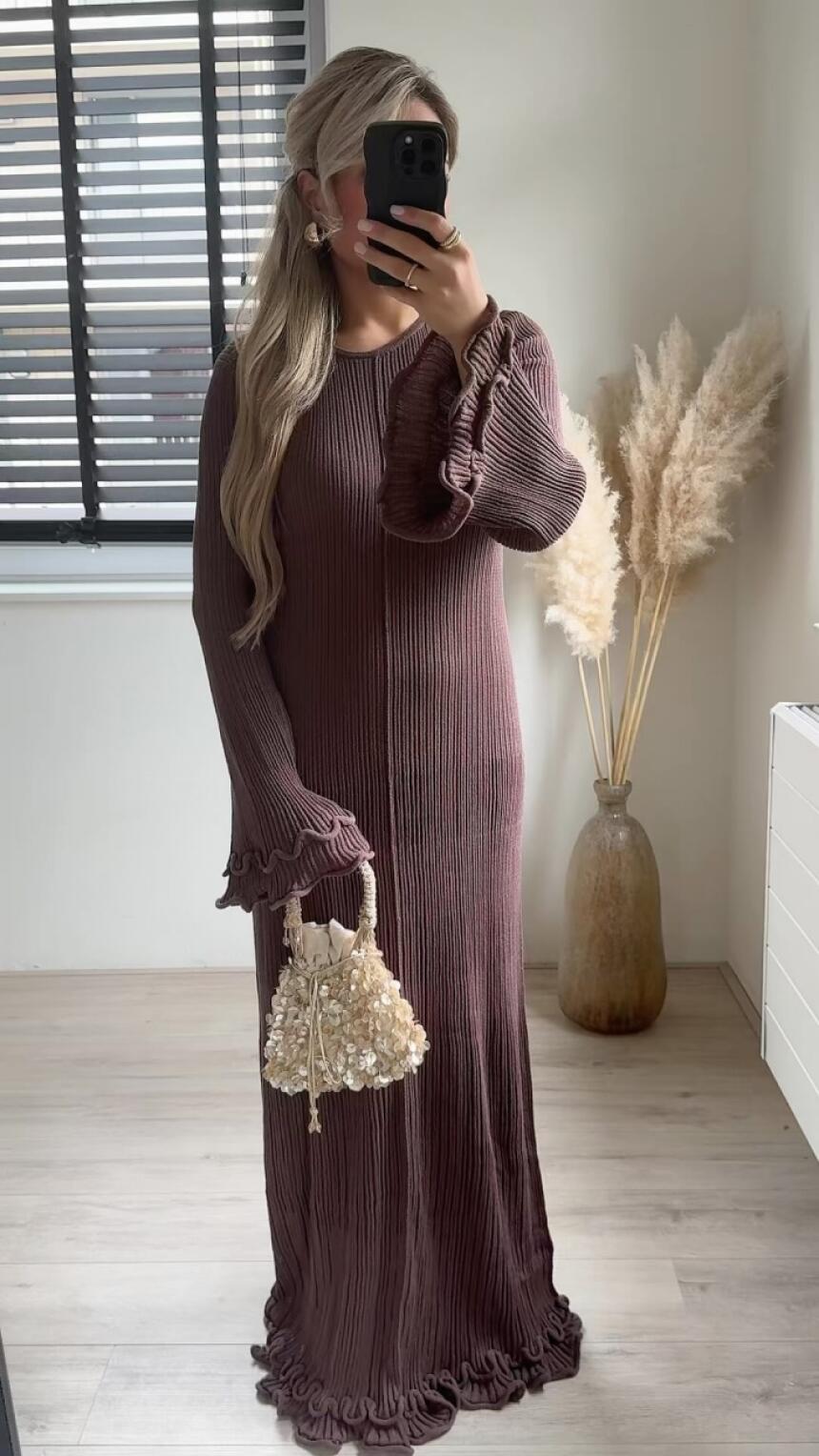 H&M haljina koju ste voljeli sada dolazi i u neodoljivom zemljanom tonu