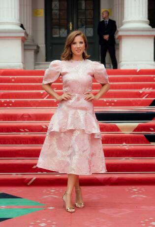 Maja Čengić Miralem večeras je za red carpet birala bajkovitu kreaciju brenda La Jupe