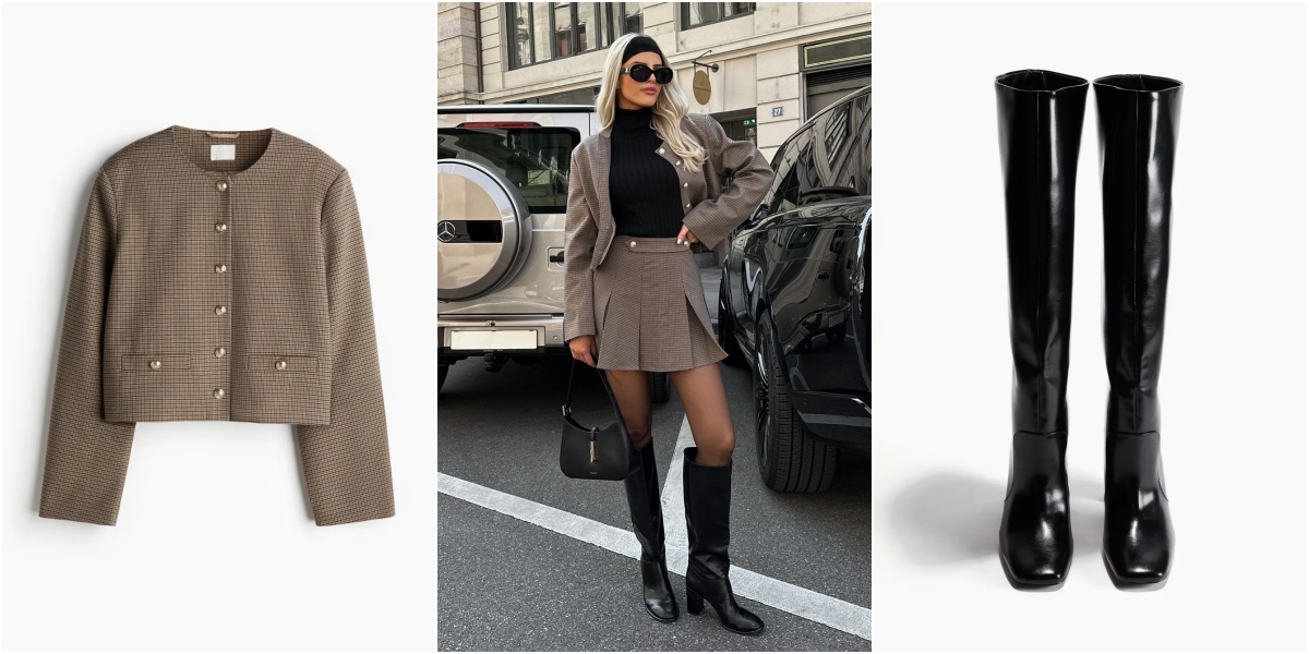 Savršen H&M jesenski outfit: Zemljani tonovi i neodoljivi blejzer