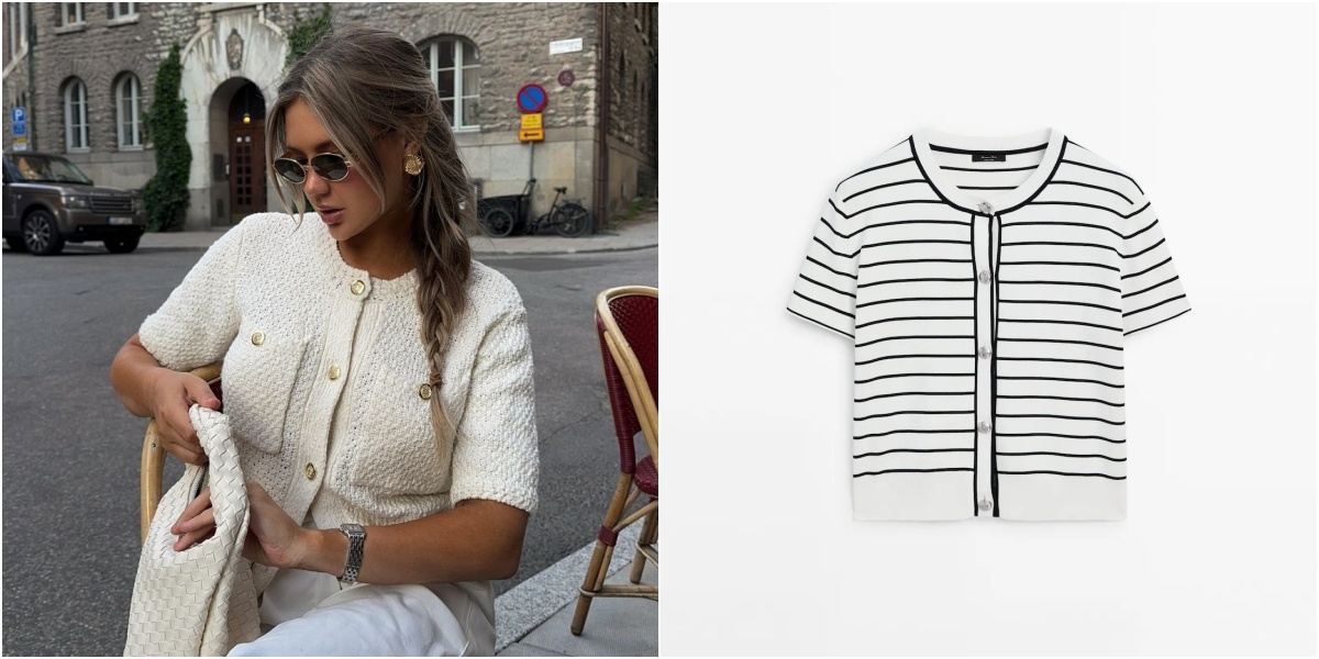 Massimo Dutti kardigani kratkih rukava stvoreni su za slojevite jesenske lookove