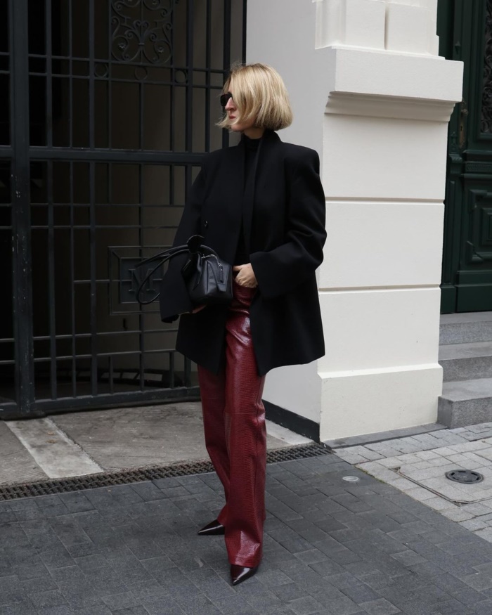 Burgundy hlače za zimu: Ove morate imati!