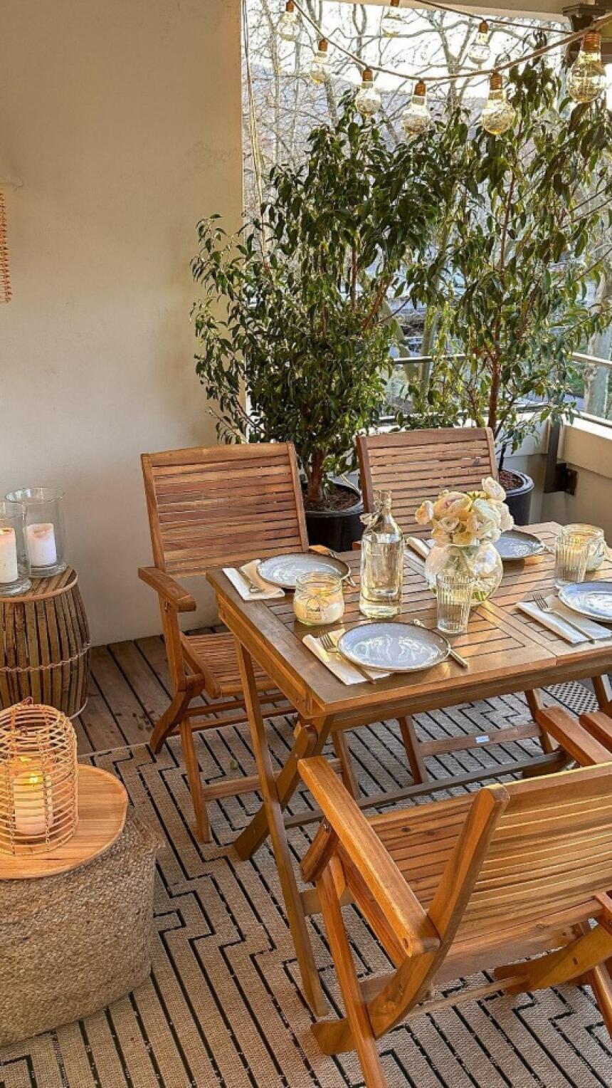 Kako je Nataša iz Zuricha pretvorila balkon u proljetni cozy kutak