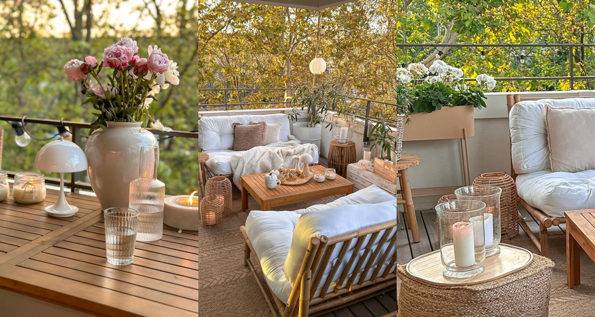 Kako je Nataša iz Zuricha pretvorila balkon u proljetni cozy kutak